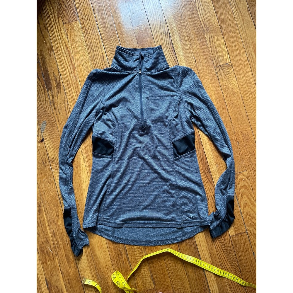 Danskin Now Zip Up Pull Over Athletic Long Sleeve